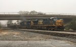 CSX 5312 and a smoking 4705